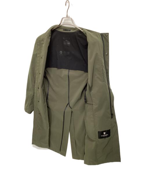 BLACK LABEL CRESTBRIDGE（ブラックレーベル クレストブリッジ）BLACK LABEL CRESTBRIDGE (ブラックレーベル クレストブリッジ) ステンカラーコート カーキ サイズ:Mの古着・服飾アイテム
