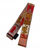 LOUIS VUITTONルイ ヴィトン）の古着「ジュドゥルイスカーフ」｜レッド