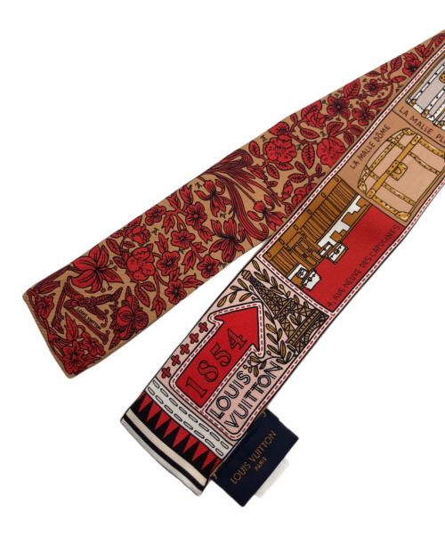 LOUIS VUITTON（ルイ ヴィトン）LOUIS VUITTON (ルイ ヴィトン) ジュドゥルイスカーフ レッドの古着・服飾アイテム