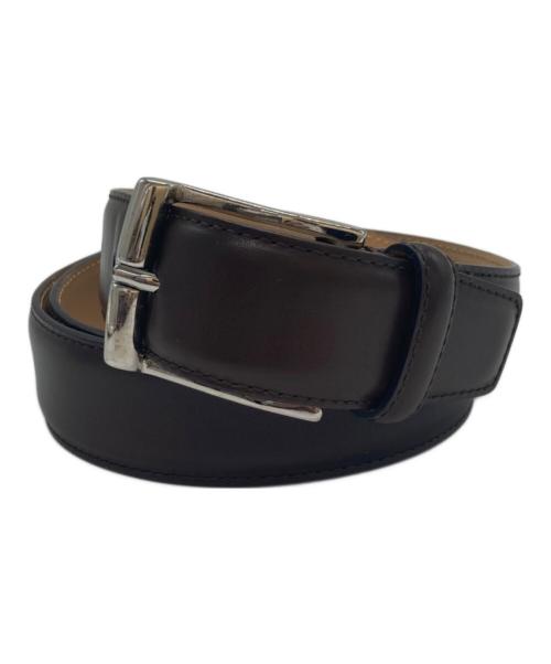 Crockett & Jones（クロケット＆ジョーンズ）Crockett & Jones (クロケット＆ジョーンズ) ベルト ブラウン サイズ:38の古着・服飾アイテム