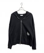 RHUDEルード）の古着「ジップパーカー」｜ブラック
