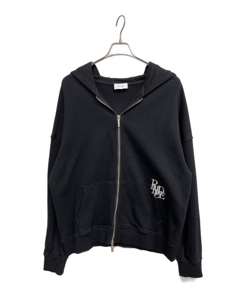 RHUDE（ルード）RHUDE (ルード) ジップパーカー ブラック サイズ:XLの古着・服飾アイテム