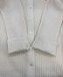 中古・古着 CLANE (クラネ) SHEER RIB KNIT SHIRT アイボリー サイズ:1：12000円