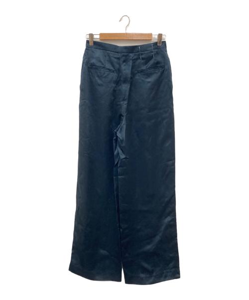 AK+1（エーケーワン）AK+1 (エーケーワン) ヴィンテージサテンパンツ ネイビー サイズ:38の古着・服飾アイテム