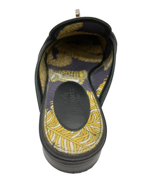 HERMES（エルメス）HERMES (エルメス) ミュール ブラック サイズ:35の古着・服飾アイテム