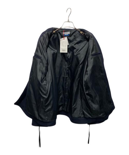 MAISON SPECIAL（メゾンスペシャル）MAISON SPECIAL (メゾンスペシャル) ハイパーマルチポケットプライムオーバーダブルライダースジャケット ネイビー サイズ:1の古着・服飾アイテム