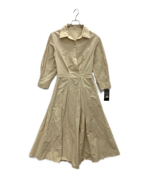 COUP DE CHANCE（クードシャンス）COUP DE CHANCE (クードシャンス) シャツワンピース ナチュラル サイズ:SIZE40 未使用品の古着・服飾アイテム