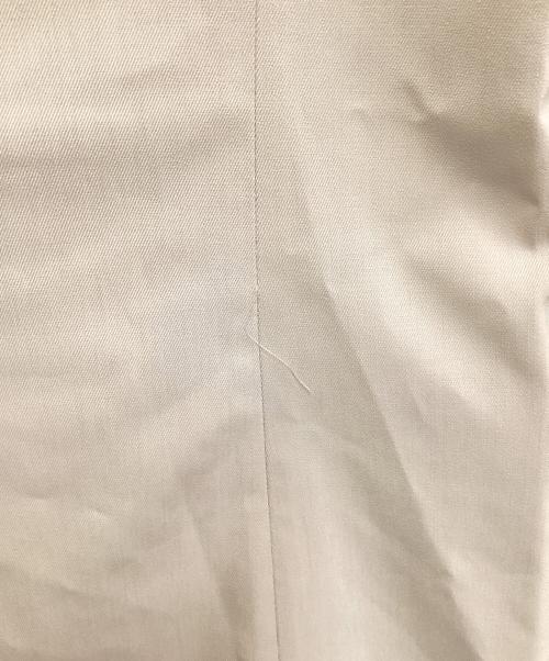 UNFILO（アンフィーロ）UNFILO (アンフィーロ) TENNEN TOUCH ノーカラージャケット ベージュ サイズ:Lの古着・服飾アイテム