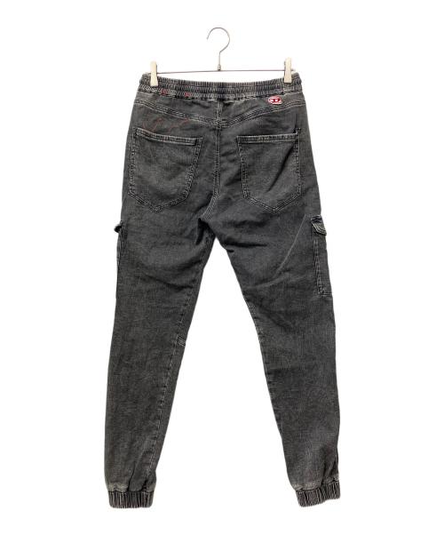 DIESEL（ディーゼル）DIESEL (ディーゼル) デニムカーゴパンツ ブラック サイズ:W29の古着・服飾アイテム