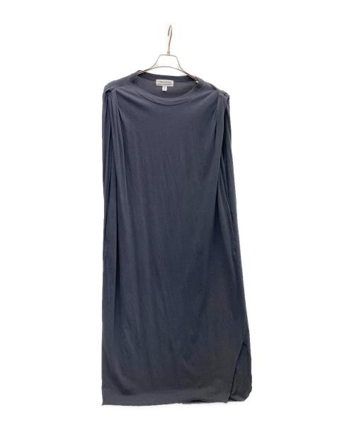Americana（アメリカーナ）Americana (アメリカーナ) L'appartement (アパルトモン) Back Logo Nosleeve Onepiece グレー サイズ:SIZE FREEの古着・服飾アイテム