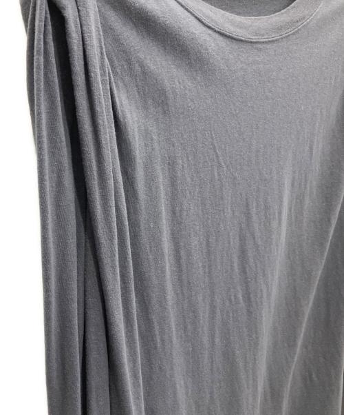 Americana（アメリカーナ）Americana (アメリカーナ) L'appartement (アパルトモン) Back Logo Nosleeve Onepiece グレー サイズ:SIZE FREEの古着・服飾アイテム