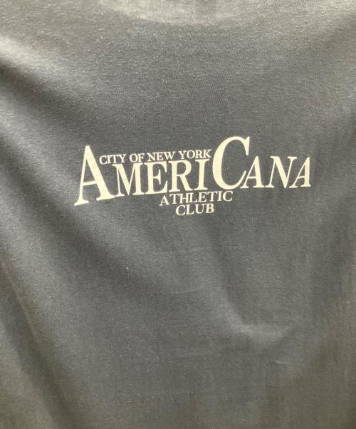 Americana（アメリカーナ）Americana (アメリカーナ) L'appartement (アパルトモン) Back Logo Nosleeve Onepiece グレー サイズ:SIZE FREEの古着・服飾アイテム