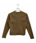 EBURE (エブール) Silk Cotton Knit Cardigan ブラウン サイズ:表記無し：9000円