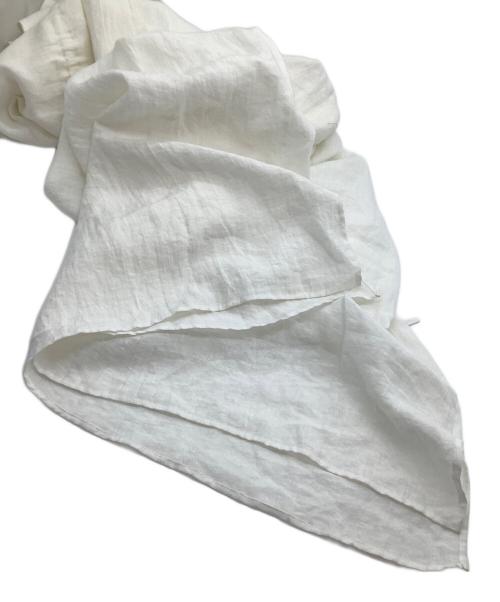 Cacco（カッコ）Cacco (カッコ) リネンドレス　ほぼ日 アイボリー サイズ:Tの古着・服飾アイテム
