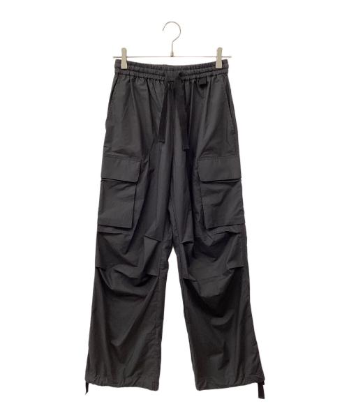 WITH OR WITHOUT（ウィズオアウィザウト）WITH OR WITHOUT (ウィズオアウィザウト) Cargo Silk Pants ブラック サイズ:1の古着・服飾アイテム