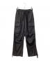 WITH OR WITHOUT（ウィズオアウィザウト）の古着「Cargo Silk Pants」｜ブラック