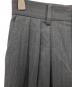 中古・古着 Plage (プラージュ) PIN STRIPE 3 TUCK パンツ グレー サイズ:36：10000円
