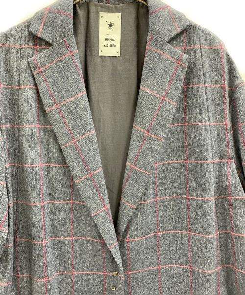 Maison MIHARA YASUHIRO（メゾン ミハラ ヤスヒロ）Maison MIHARA YASUHIRO (メゾン ミハラ ヤスヒロ) Maison MIHARA YASUHIRO　チェスターコート グレー サイズ:40の古着・服飾アイテム