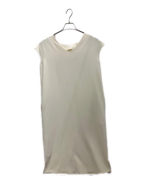 SOEJU（ソージュ）SOEJU (ソージュ) 2WAYワンピース アイボリー サイズ:Mの古着・服飾アイテム