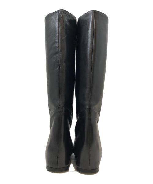 CORSO ROMA 9（コルソローマノーヴェ）CORSO ROMA 9 (コルソローマノーヴェ) ロングブーツ ブラック サイズ:37の古着・服飾アイテム