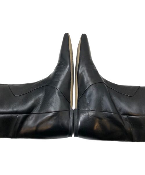 CORSO ROMA 9（コルソローマノーヴェ）CORSO ROMA 9 (コルソローマノーヴェ) ロングブーツ ブラック サイズ:37の古着・服飾アイテム