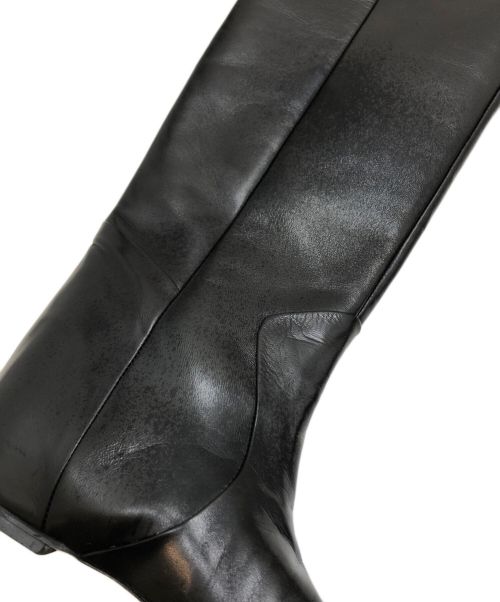 CORSO ROMA 9（コルソローマノーヴェ）CORSO ROMA 9 (コルソローマノーヴェ) ロングブーツ ブラック サイズ:37の古着・服飾アイテム