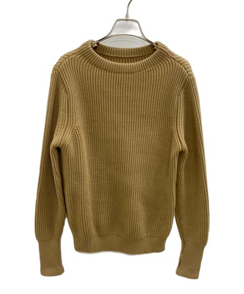 ANDERSEN-ANDERSEN（アンデルセン アンデルセン）ANDERSEN-ANDERSEN (アンデルセン アンデルセン) クルーネックニット ベージュ サイズ:SIZE XSの古着・服飾アイテム