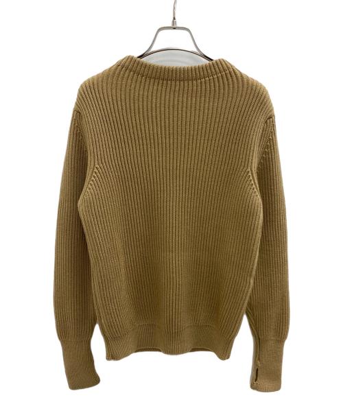 ANDERSEN-ANDERSEN（アンデルセン アンデルセン）ANDERSEN-ANDERSEN (アンデルセン アンデルセン) クルーネックニット ベージュ サイズ:SIZE XSの古着・服飾アイテム