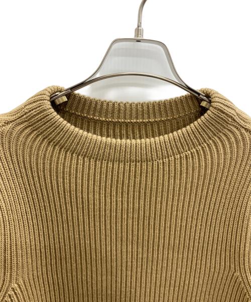 ANDERSEN-ANDERSEN（アンデルセン アンデルセン）ANDERSEN-ANDERSEN (アンデルセン アンデルセン) クルーネックニット ベージュ サイズ:SIZE XSの古着・服飾アイテム