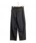 MARKAWARE (マーカウェア) FLAT FRONT TROUSERS ブラック サイズ:SIZE2：12000円
