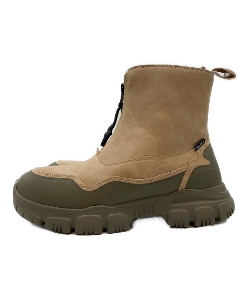 shaka（シャカ）SHAKA (シャカ) センタージップブーツ ベージュ サイズ:24cmの古着・服飾アイテム