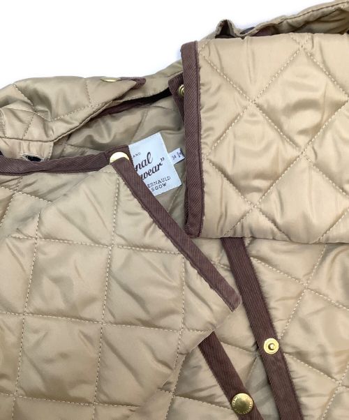 Traditional Weatherwear（トラディショナルウェザーウェア）Traditional Weatherwear (トラディショナルウェザーウェア) キルティングコート ベージュ サイズ:34の古着・服飾アイテム