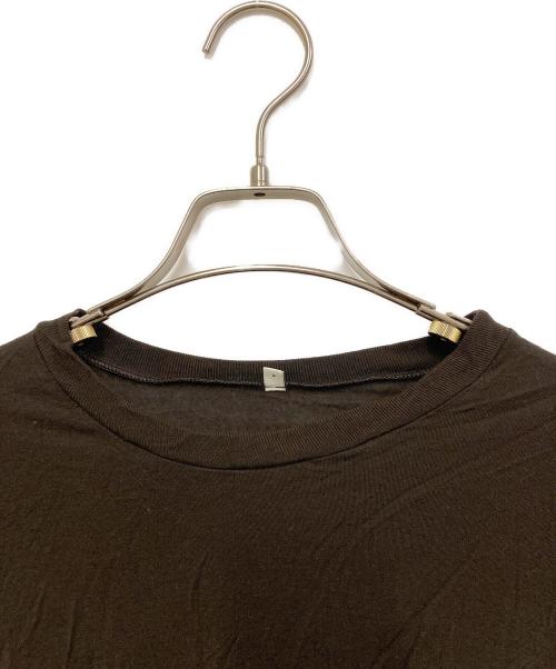 BASERANGE（ベースレンジ）BASERANGE (ベースレンジ) ロングスリーブカットソー ブラウン サイズ:Sの古着・服飾アイテム