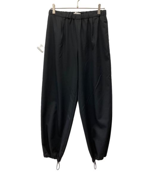 GALERIE VIE（ギャルリーヴィー）GALERIE VIE (ギャルリーヴィー) ウォッシャブルギャバイージーパンツ ブラック サイズ:36の古着・服飾アイテム