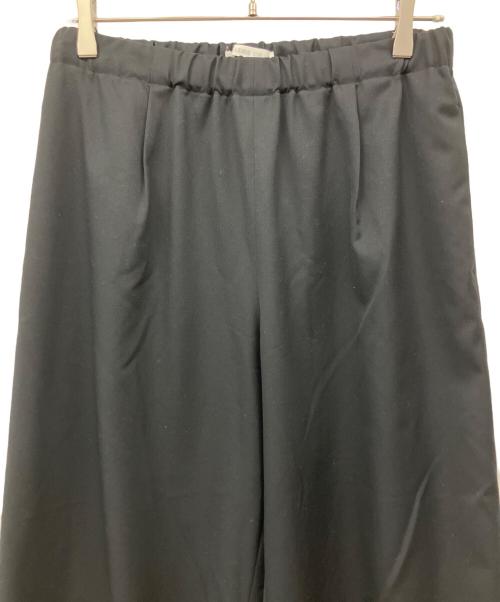 GALERIE VIE（ギャルリーヴィー）GALERIE VIE (ギャルリーヴィー) ウォッシャブルギャバイージーパンツ ブラック サイズ:36の古着・服飾アイテム