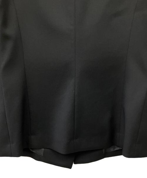 CINOH（チノ）CINOH (チノ) OBLIQUE W JACKET ブラック サイズ:38の古着・服飾アイテム