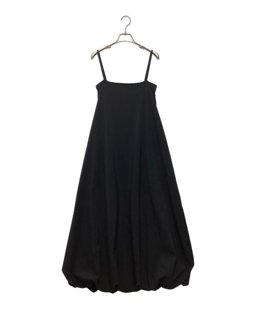 styling/（スタイリング）styling/ (スタイリング) UVカットエアリーバルーンキャミドレス ブラック サイズ:SIZE 1の古着・服飾アイテム