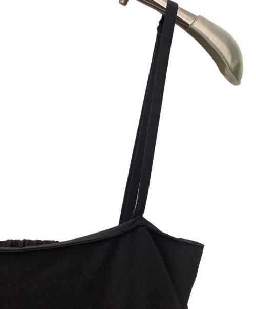 styling/（スタイリング）styling/ (スタイリング) UVカットエアリーバルーンキャミドレス ブラック サイズ:SIZE 1の古着・服飾アイテム