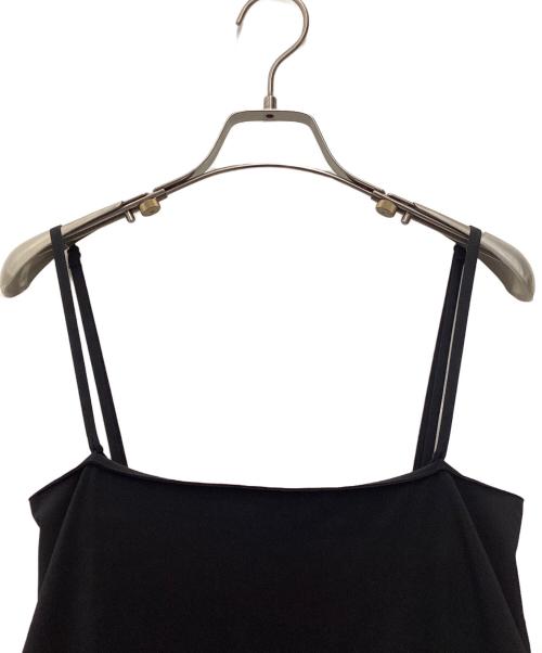 styling/（スタイリング）styling/ (スタイリング) UVカットエアリーバルーンキャミドレス ブラック サイズ:SIZE 1の古着・服飾アイテム