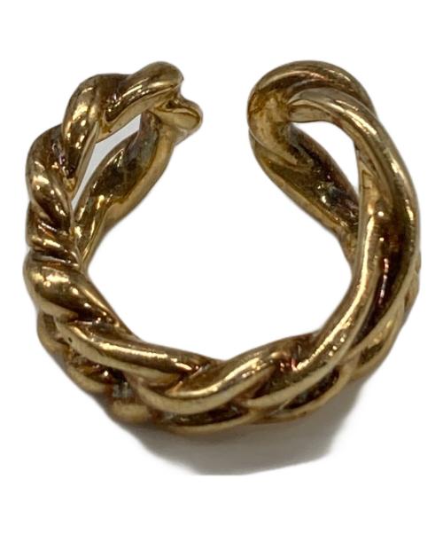 Fauvirame（フォーヴィレイム）Fauvirame (フォーヴィレイム) Roots Round Pinky&Cuff ゴールド サイズ:３号の古着・服飾アイテム