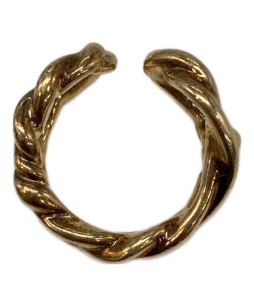 Fauvirame（フォーヴィレイム）Fauvirame (フォーヴィレイム) Roots Round Pinky&Cuff ゴールド サイズ:３号の古着・服飾アイテム