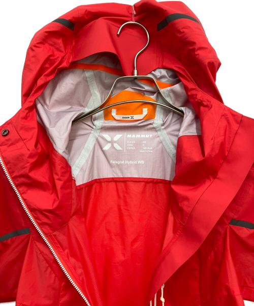 MAMMUT（マムート）MAMMUT (マムート) ウインドブレーカー レッド サイズ:Sの古着・服飾アイテム
