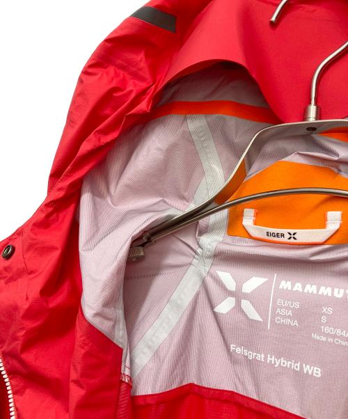 MAMMUT（マムート）MAMMUT (マムート) ウインドブレーカー レッド サイズ:Sの古着・服飾アイテム