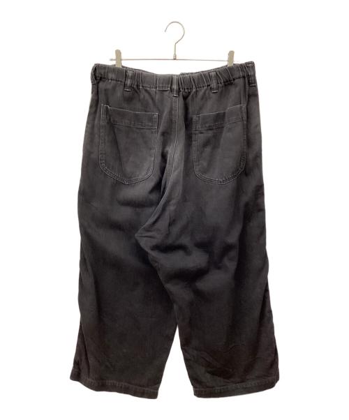 Yohji Yamamoto pour homme（ヨウジヤマモト プールオム）Yohji Yamamoto pour homme (ヨウジヤマモト プールオム) デニムパンツ ブラック サイズ:3の古着・服飾アイテム