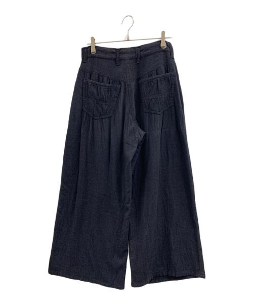 ISSEY MIYAKE MEN（イッセイミヤケメン）ISSEY MIYAKE MEN (イッセイミヤケメン) ISSEY MIYAKE MEN　2タックスラックスパンツ ブラック サイズ:Mの古着・服飾アイテム