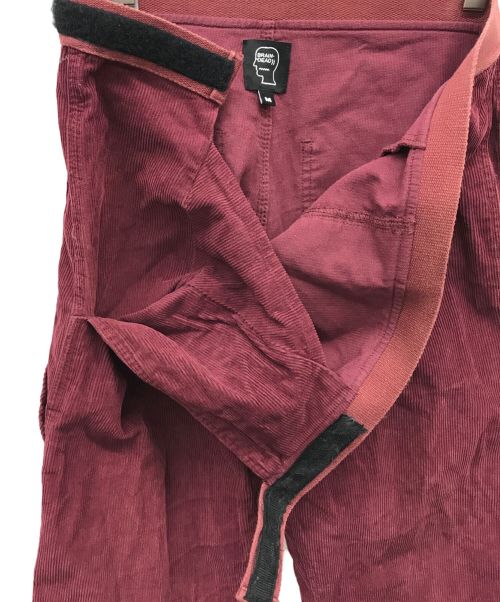 BRAIN DEAD（ブレインデッド）BRAIN DEAD (ブレインデッド) コーデュロイパンツ レッド サイズ:Mの古着・服飾アイテム