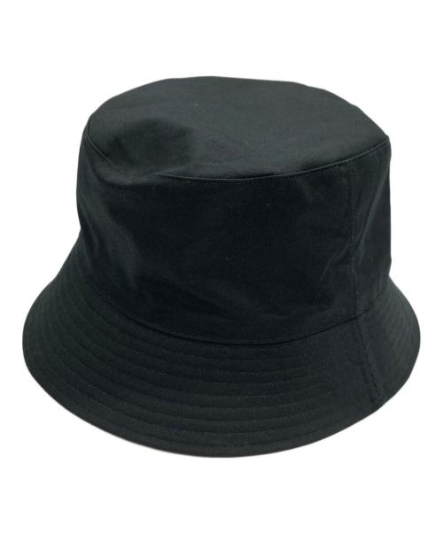 kijima takayuki（キジマタカユキ）kijima takayuki (キジマタカユキ) ベンタイルコットン バケットハット ブラックの古着・服飾アイテム