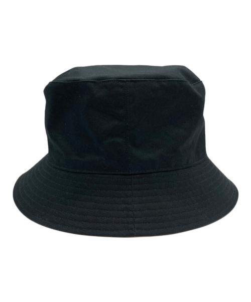 kijima takayuki（キジマタカユキ）kijima takayuki (キジマタカユキ) ベンタイルコットン バケットハット ブラックの古着・服飾アイテム