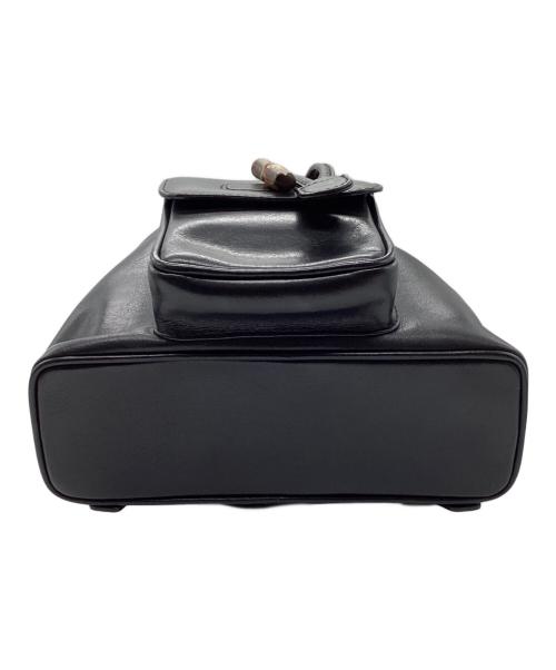 GUCCI（グッチ）GUCCI (グッチ) バンブーミニリュック ブラックの古着・服飾アイテム