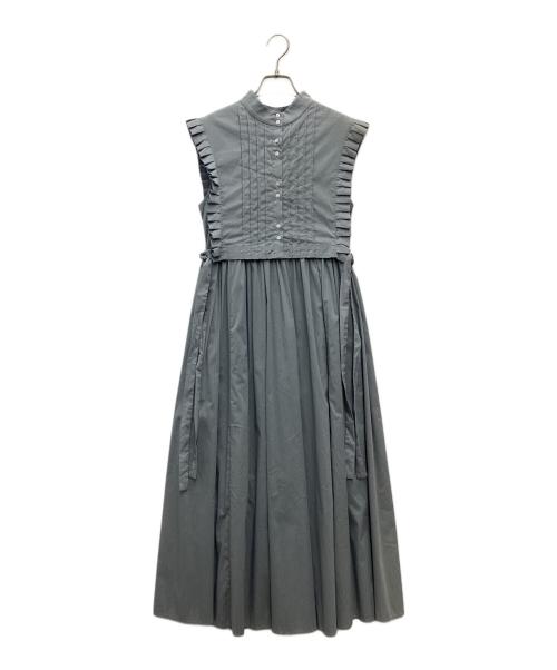 Snidel（スナイデル）Snidel (スナイデル) ベストレイヤードワンピース ブルー サイズ:SIZE Sの古着・服飾アイテム